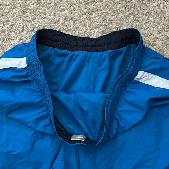 EUC Men’s Nike Blue/White Polyester Gym Work-out Shorts Size XXL - Picture 5 of 6